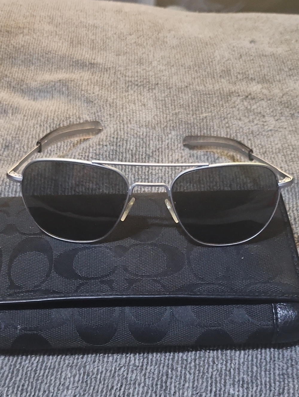 American Optical Original Pilot Mens Designer Sunglasses New Dead Stock